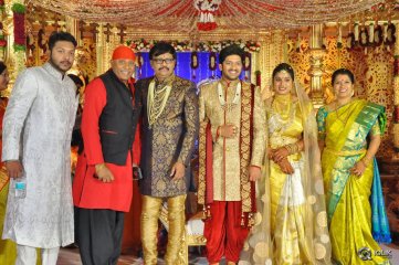 Music Director Koti Son Rajeev Wedding Reception Photos
